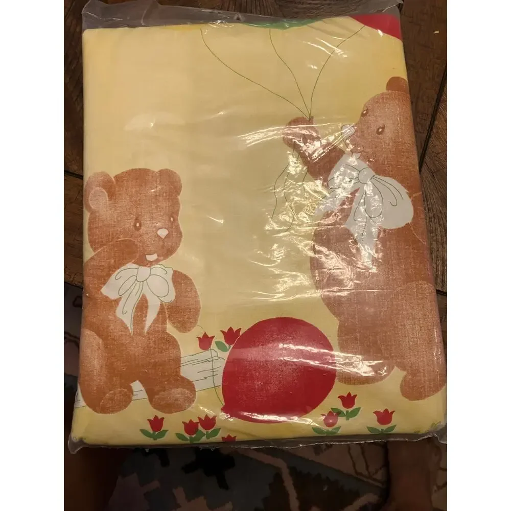 Vintage VTG Cathy Needlecraft Candlewicking kit‎ No. 7969 Balloons 4 Bears 2 NOS